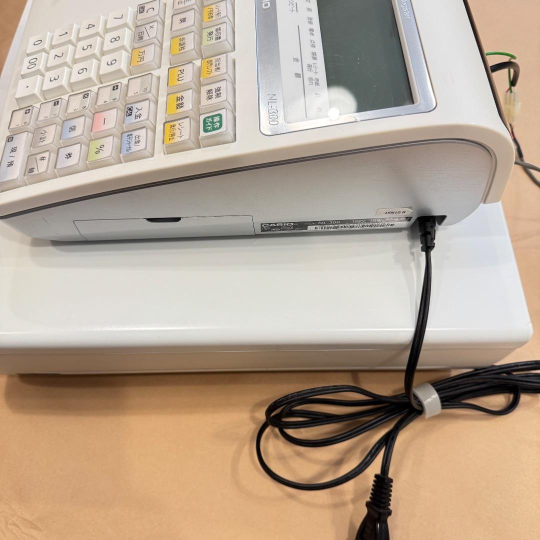 CASIO NL-300 レジスター ホワイト