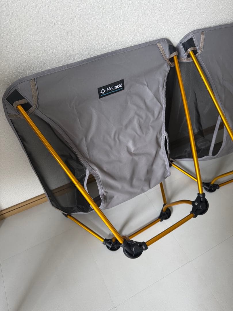 ヘリノックス　グラウンドチェア　2脚　美品　ULキャンプ