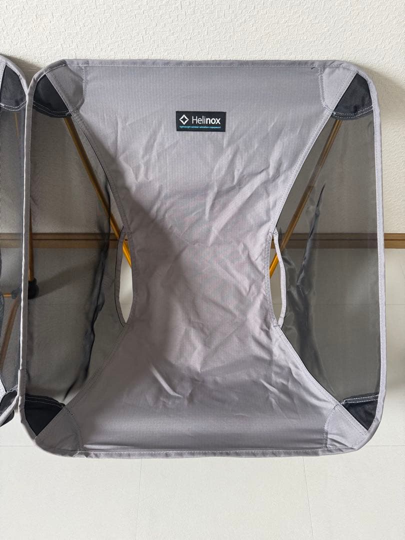 ヘリノックス　グラウンドチェア　2脚　美品　ULキャンプ