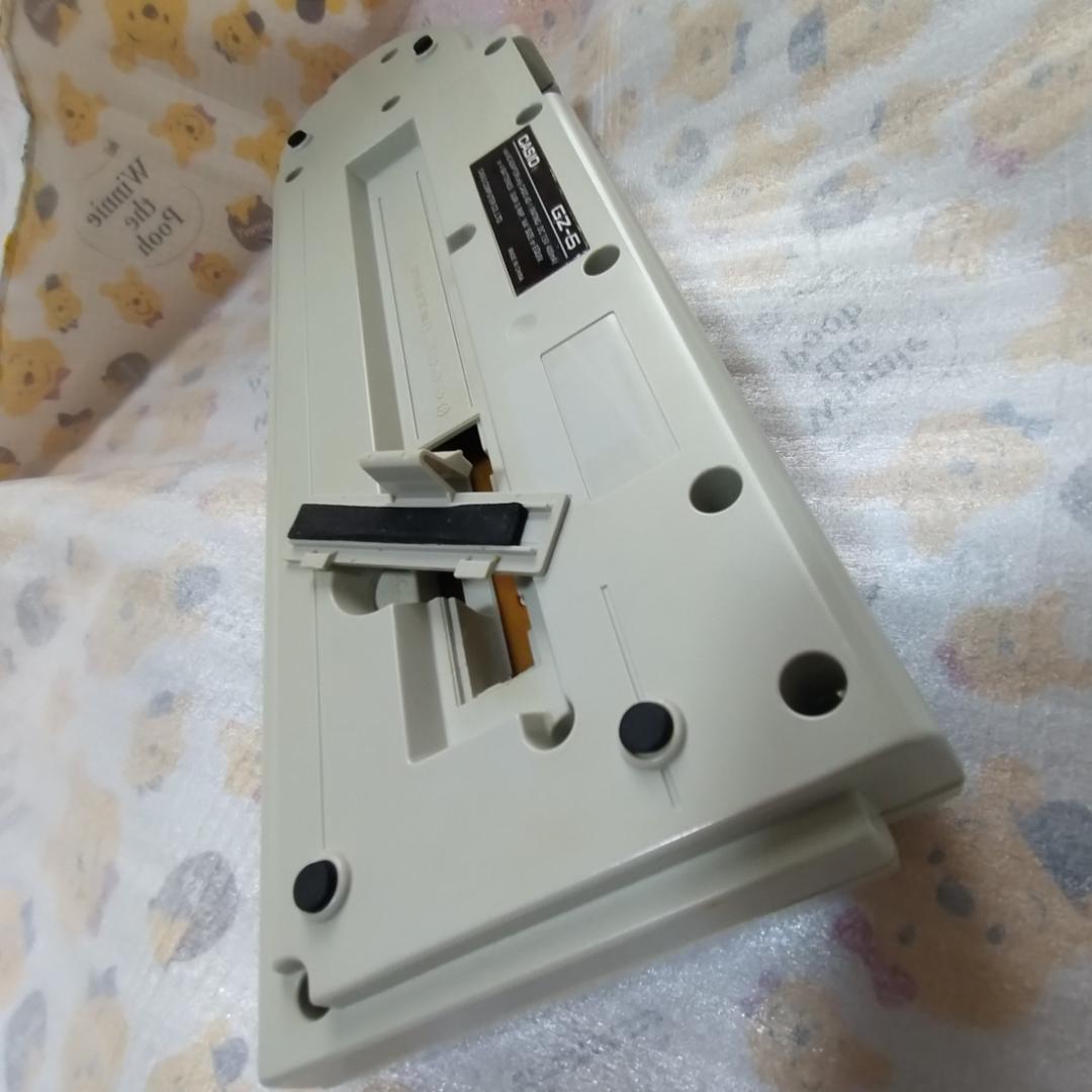 カシオ・MIDIキーボード 「 GZ-5 」純正ACアダプター付き