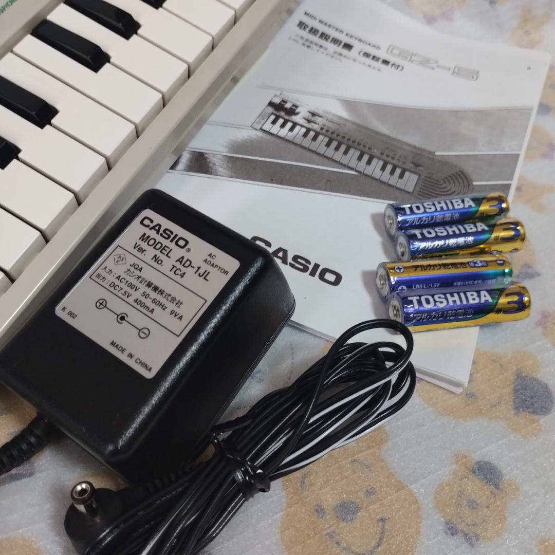 カシオ・MIDIキーボード 「 GZ-5 」純正ACアダプター付き