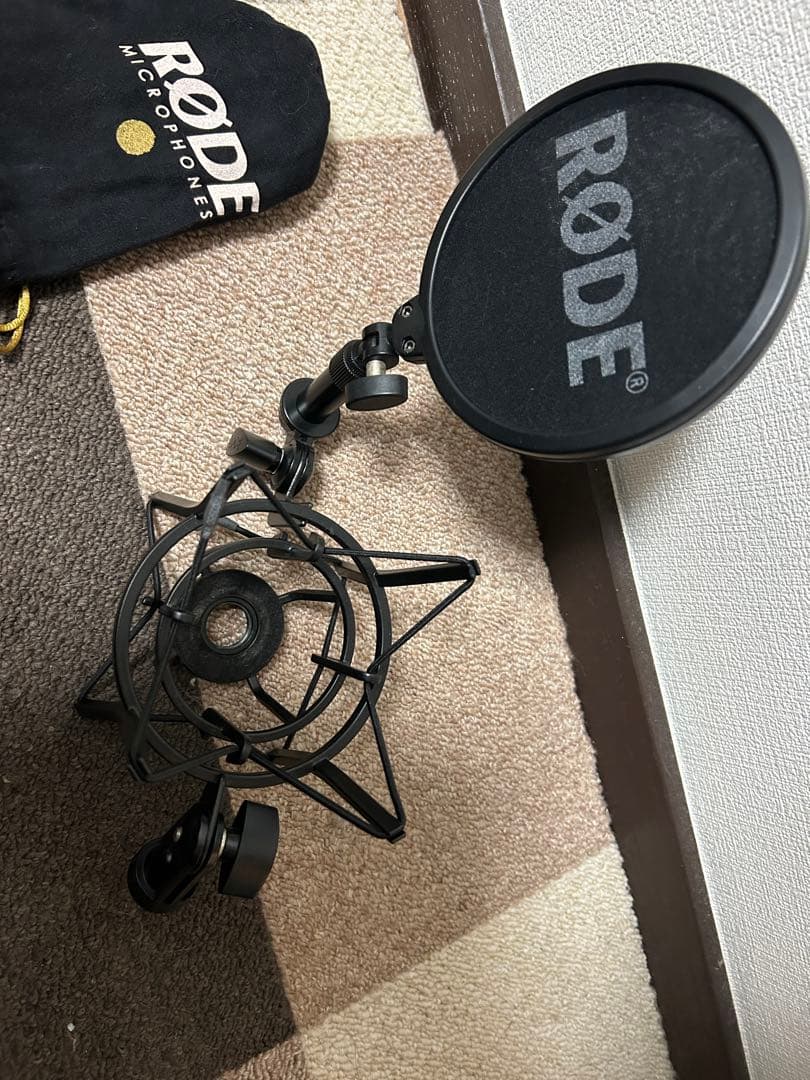 RODE NT1-A コンデンサーマイク ショックマウント ポップガード 巾着袋