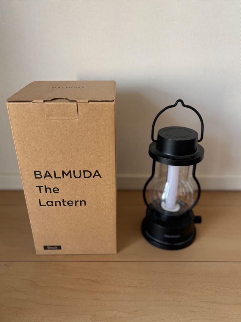 BALMUDA The Lantern」ザ・ランタン　L02A-BK