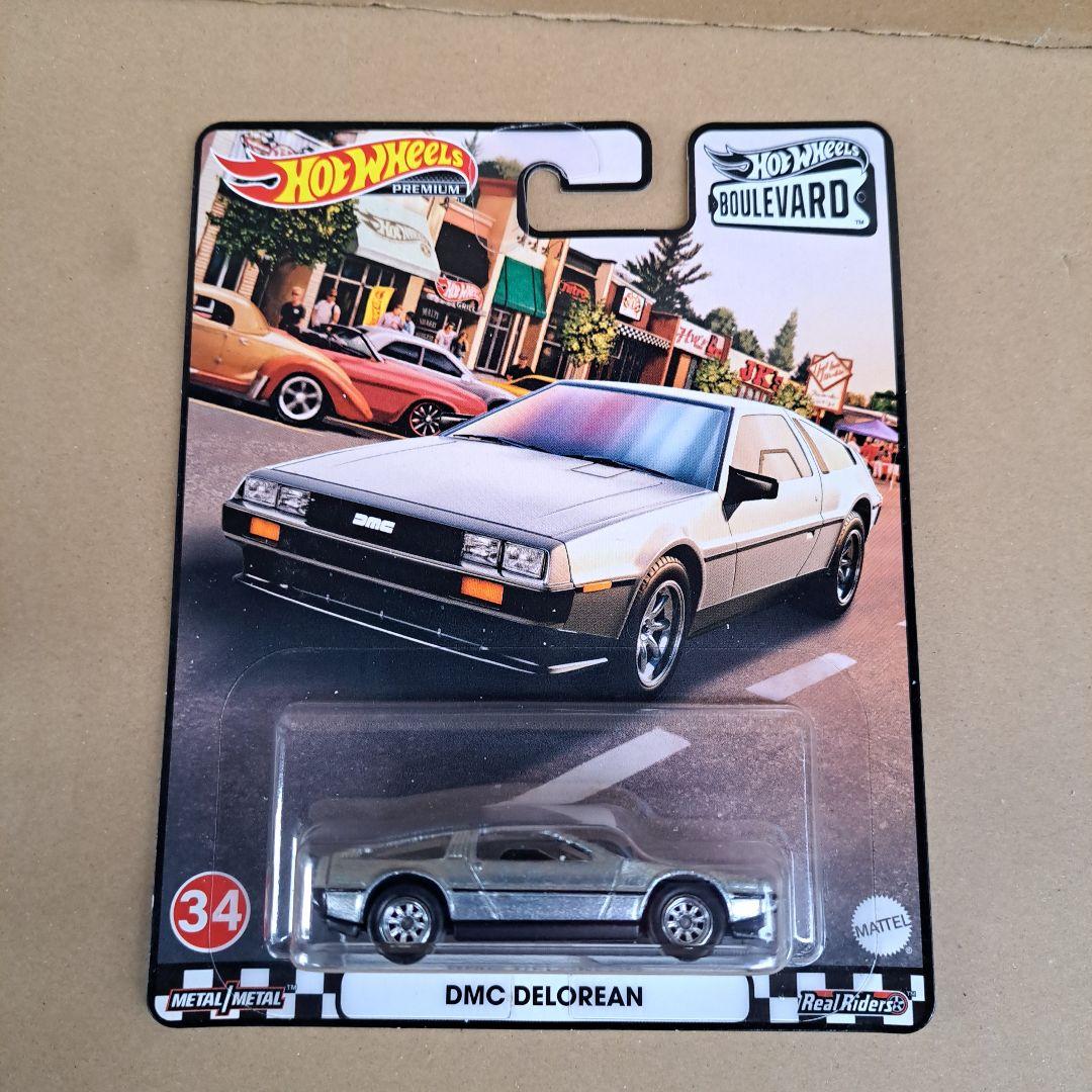 ホットウィール ブールバード デロリアン GTO スーパーバード 5種セット
