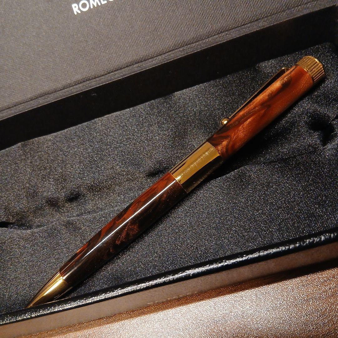 伊東屋 ロメオ No.3 2024年 限定色 オーリックアンバー ボールペン