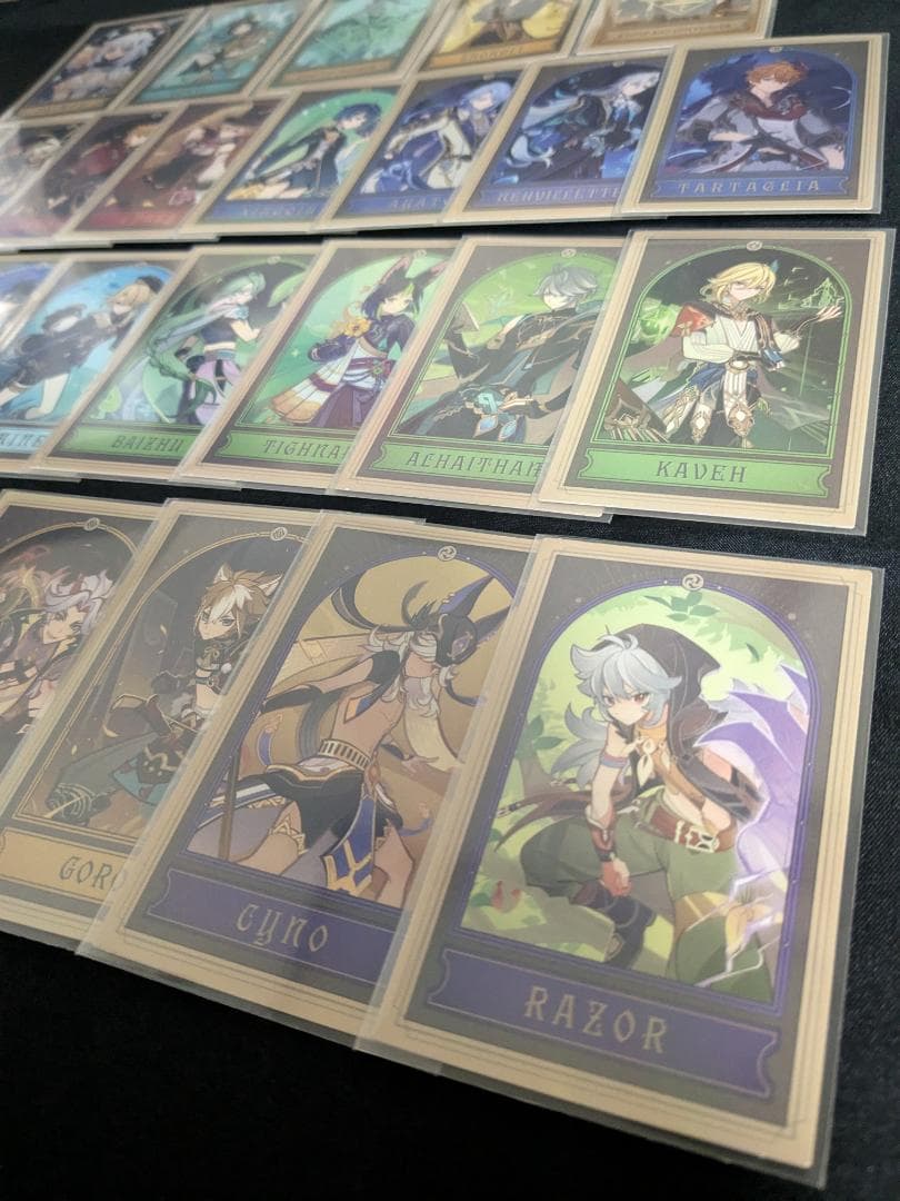 男性キャラコンプリート 公式正規品 七聖召喚カード ホヨランド2024 韓国限定