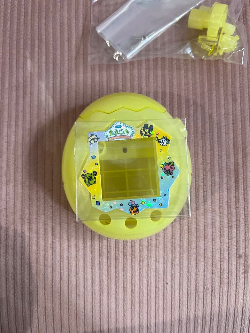 【新品】たまごっちパラダイス カスタム シェル イエロー 黄色フルセット