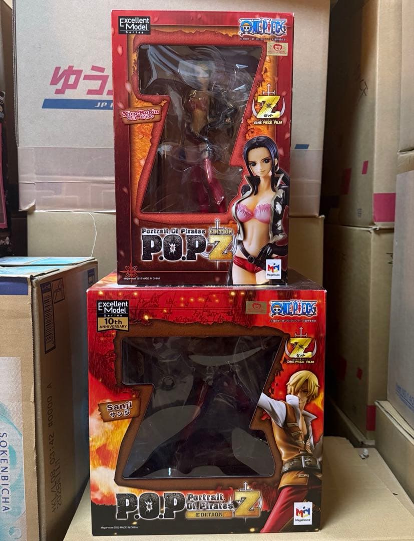 ワンピース P.O.P Z サンジ ロビー フィギュア