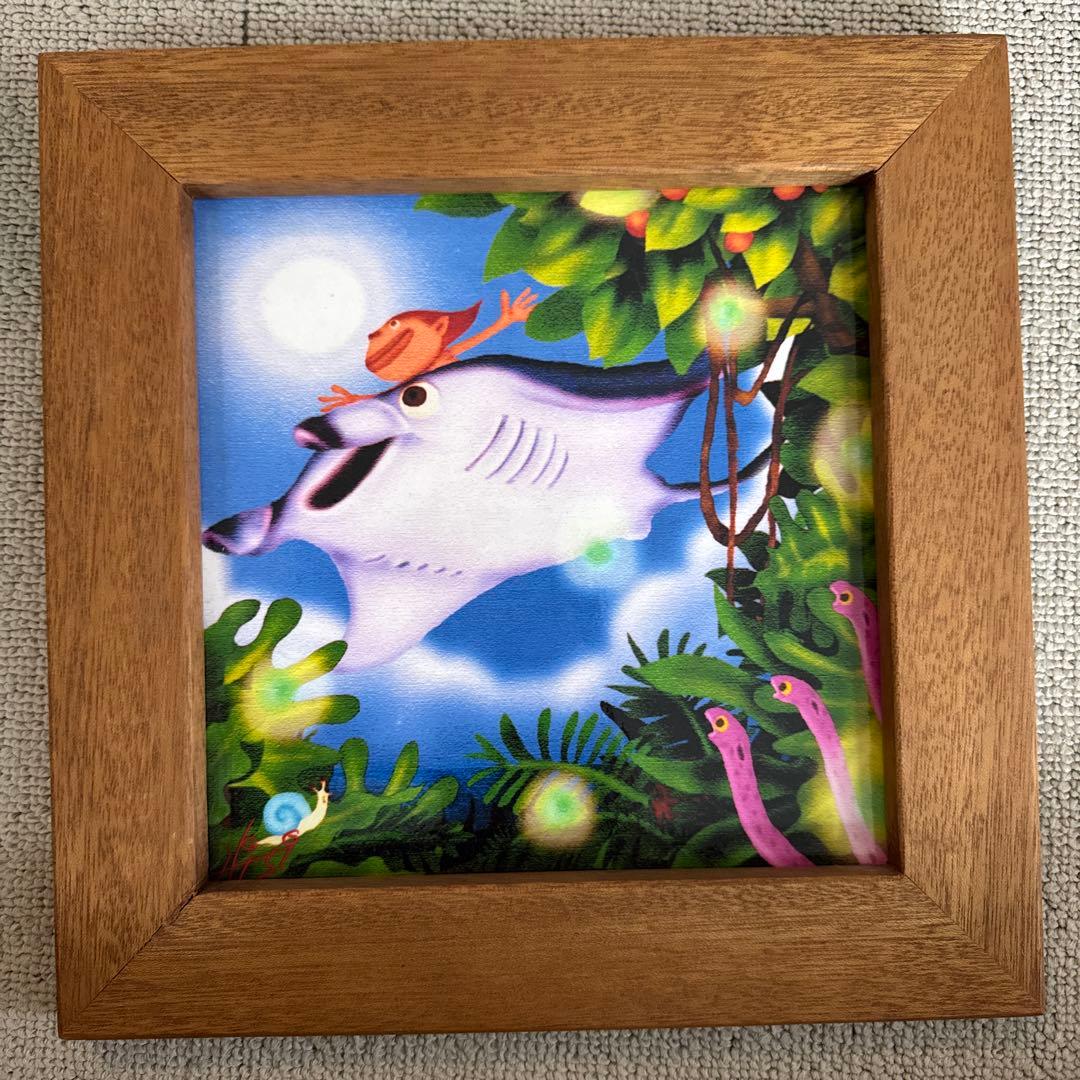 くば笠屋　木精キジムナーのアートちび絵　3点セット