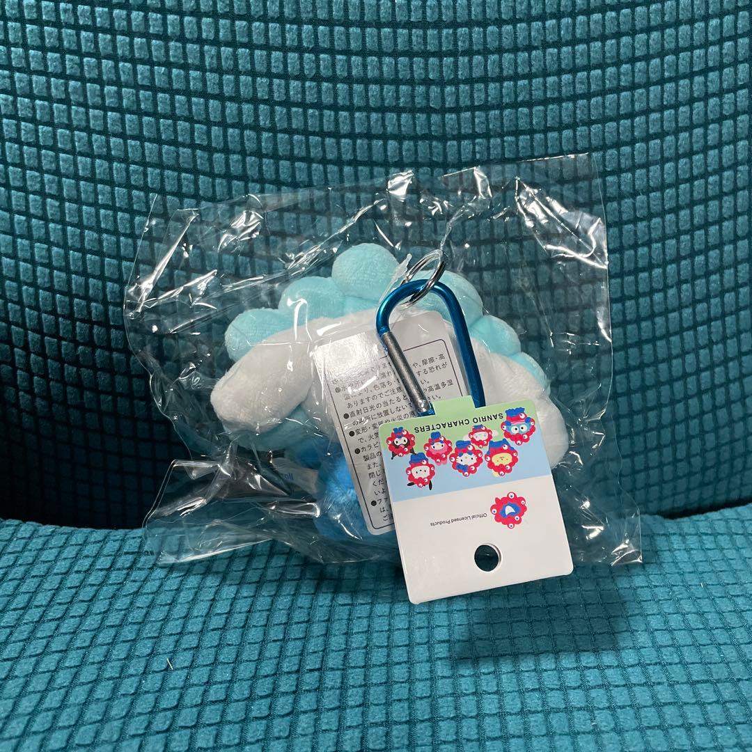 新品未開封 万博会場内購入 ミャクミャク シナモン カラビナ付き マスコット