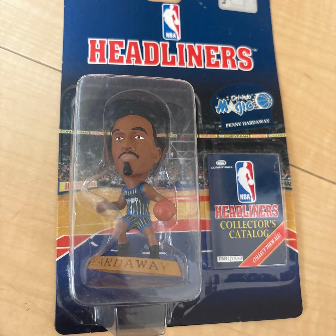 ヘッドライナーズフィギュア　7体　バスケット