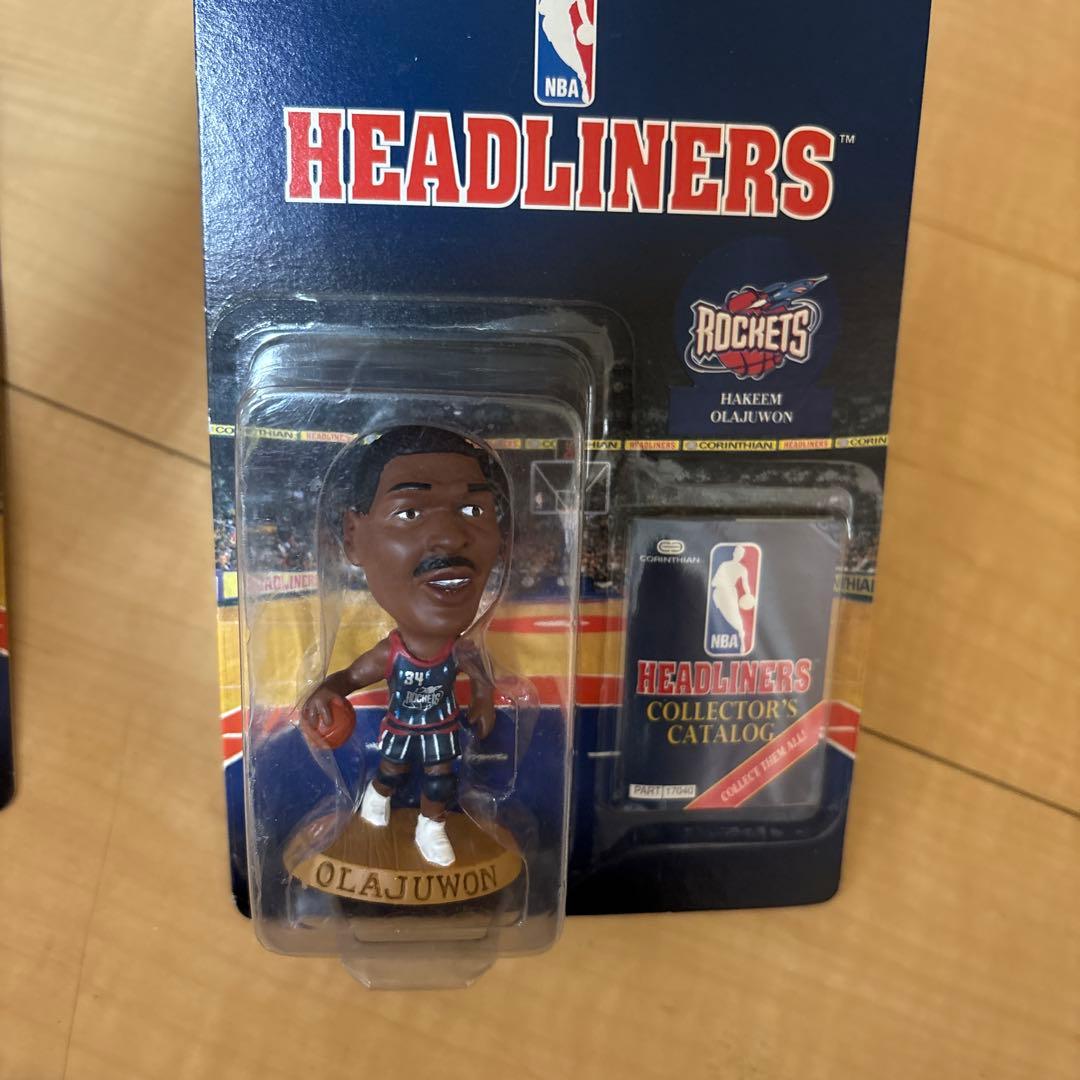 ヘッドライナーズフィギュア　7体　バスケット