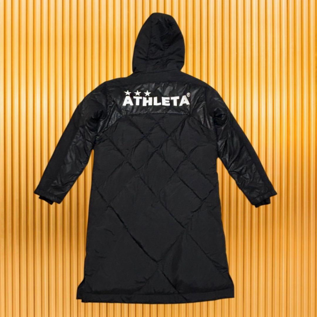 未使用品！ATHLETA ベンチコート ブラック　Ｌ