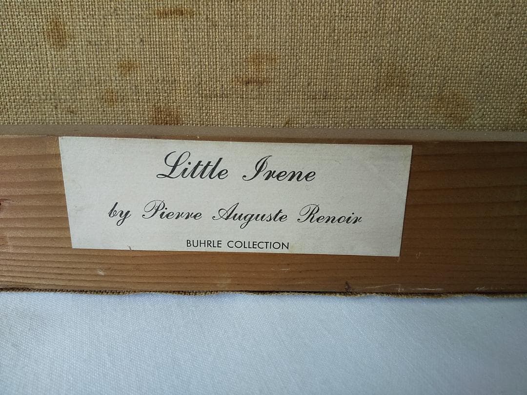 「希少」ルノワール 『可愛いイレーヌ』 DONALD ART CO., NY