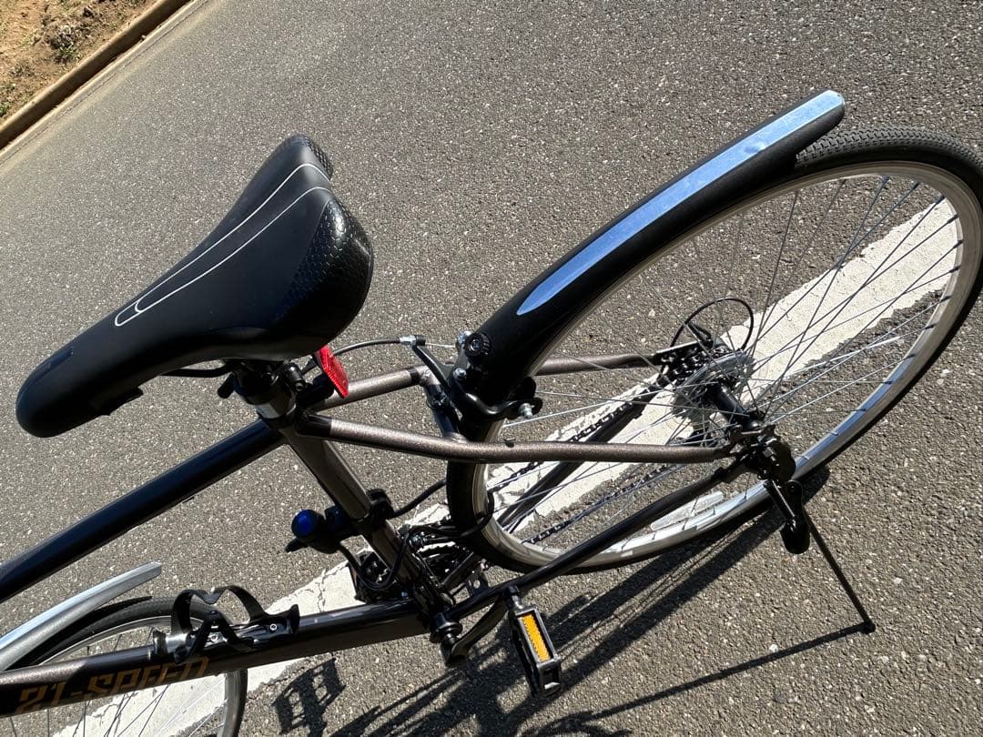 Mixiu クロスバイク シマノ製21段変速 自転車 新古品　値下げしました