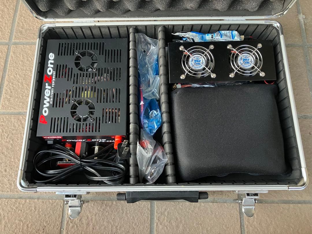 マッチモアモーターCK&ダブルアクセル&京商安定化電源&GFピットスタンド他