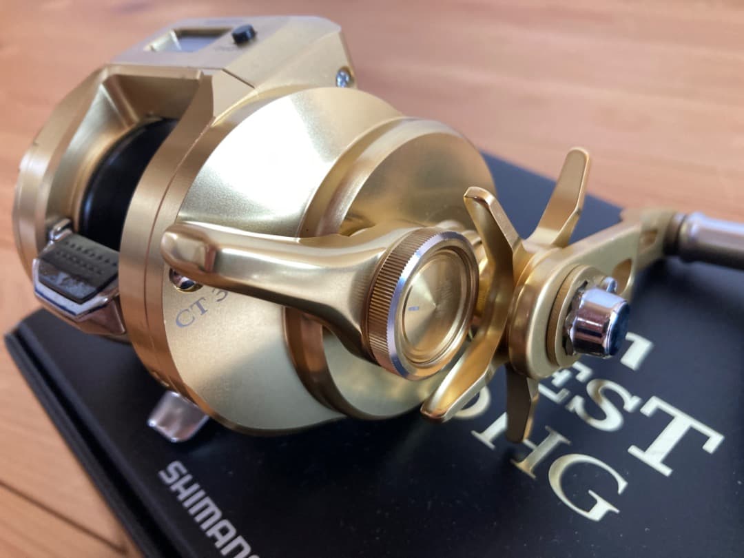 【美品】 シマノ 18オシアコンクエストCT 300HG（右）