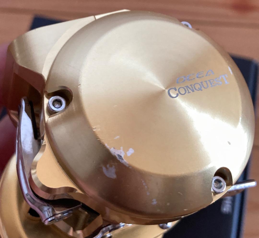 【美品】 シマノ 18オシアコンクエストCT 300HG（右）
