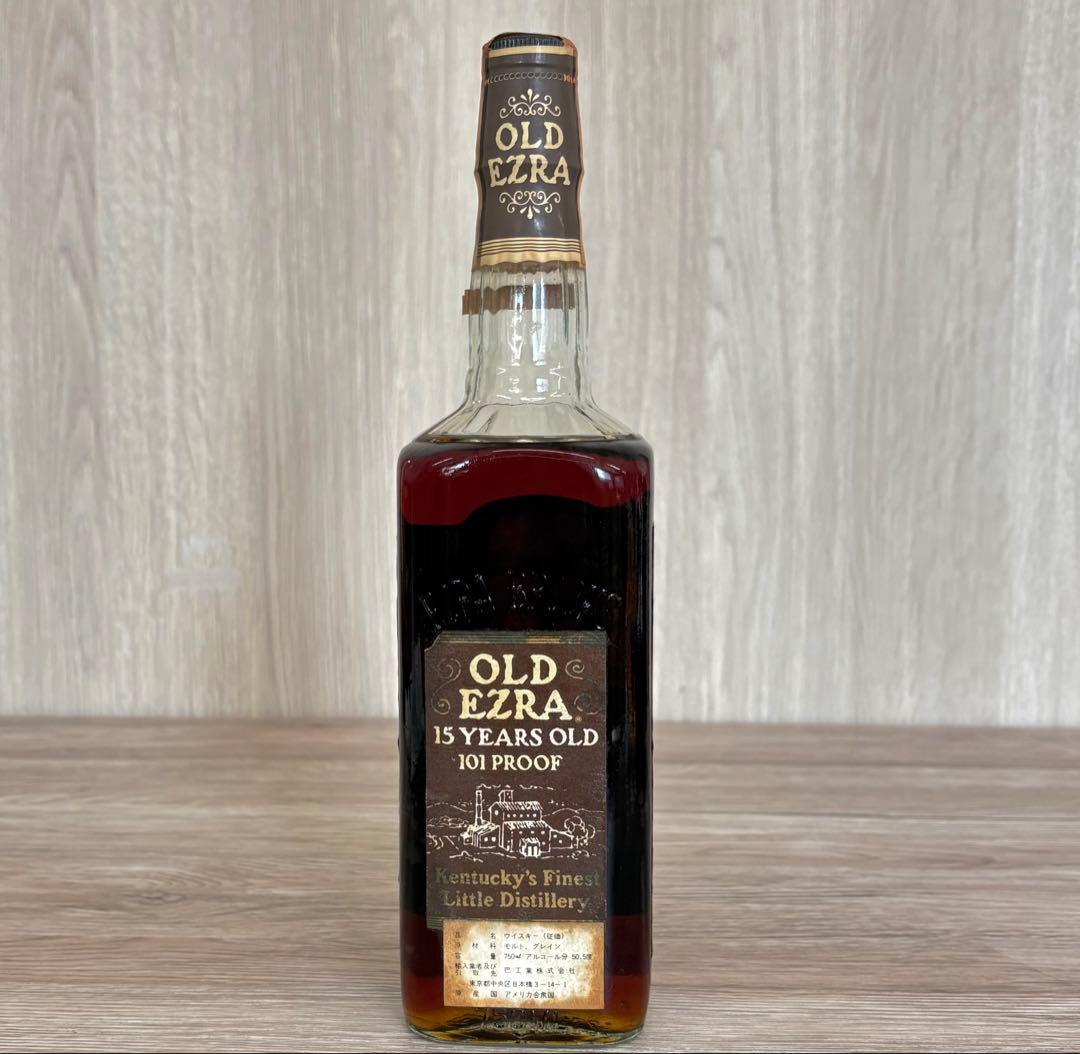 未開栓 エズラブルックス OLD EZRA 15年ウイスキー バーボン 希少