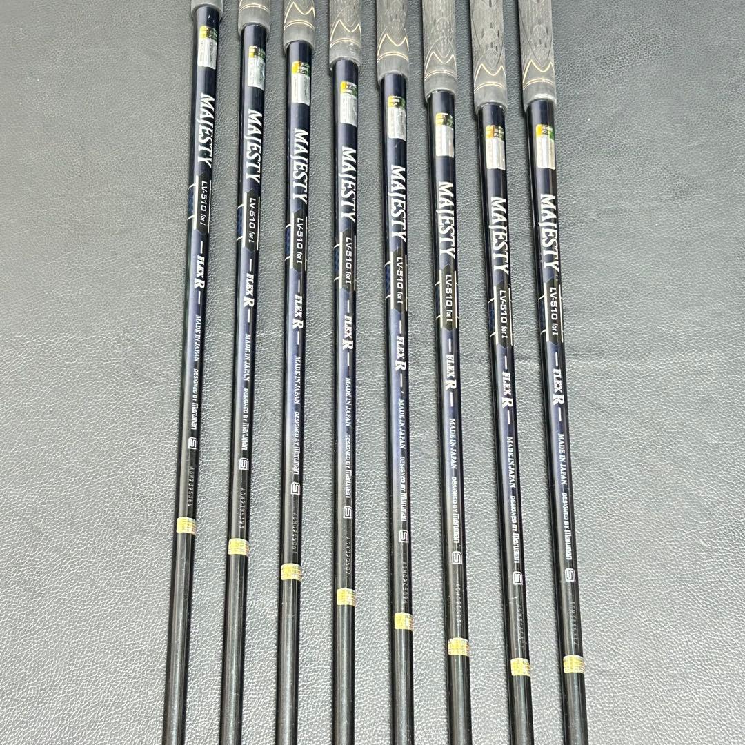マルマン マジェスティ ロイヤルブラック アイアンセット 8本 LV510 R