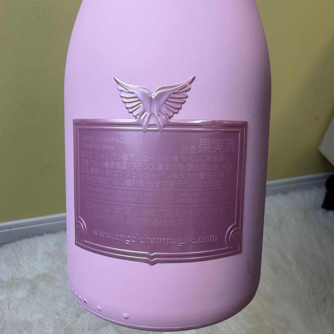 【美品】【未開封】エンジェル シャンパン ピンク 750ml 専用ケース付き