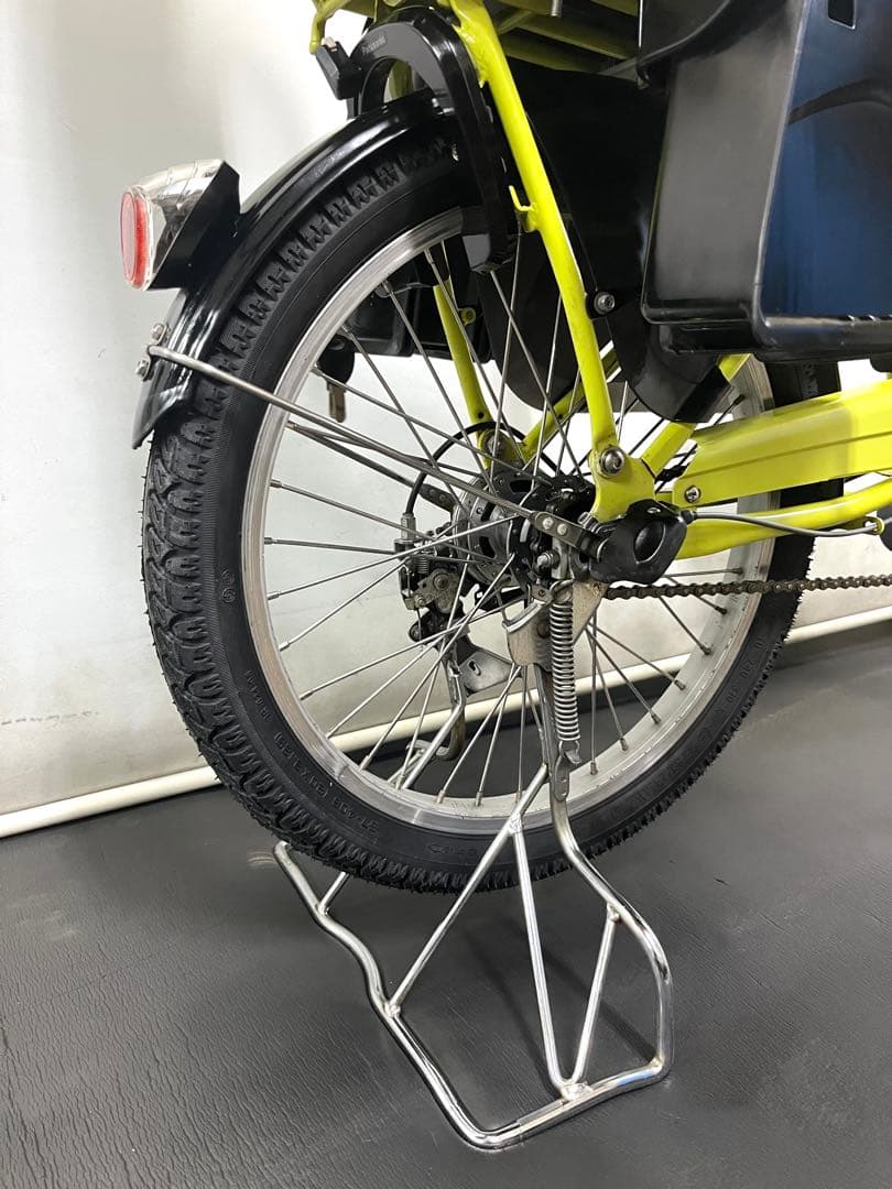 1年保証 送料無料　パナソニック　ギュット　20インチ　黄色　電動アシスト自転車