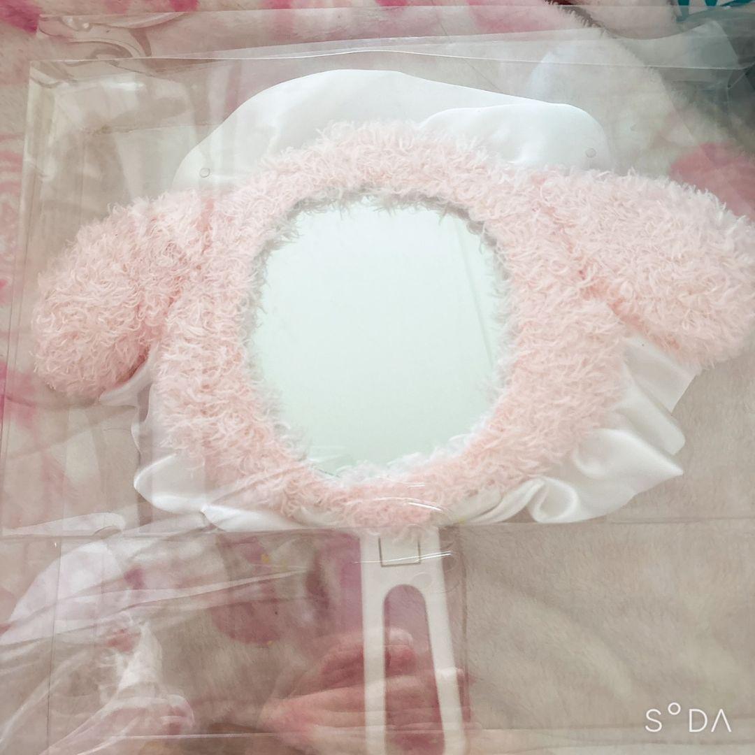 レア新品未使用マイメロディレースデザインシリーズスタンドミラーウェディング鏡