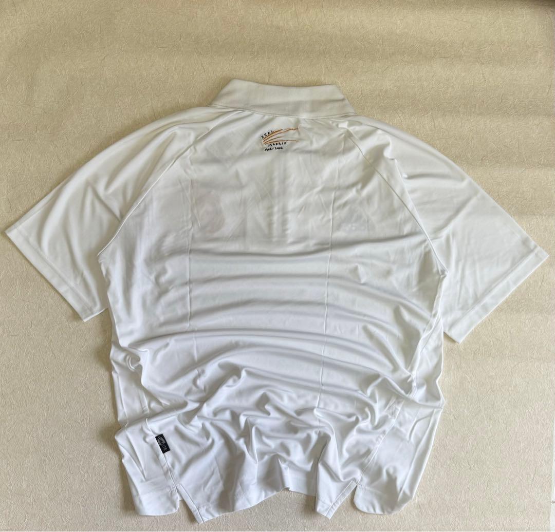 adidas レアルマドリード　ポロシャツ　ゲームシャツ　100周年