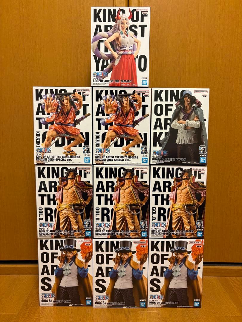 ワンピース　一番くじ　ギア2 kingofartist ボニー　ニカ　ギア5