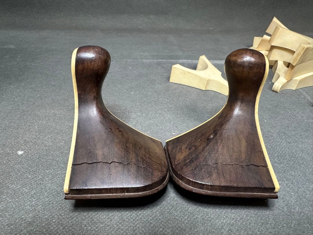 三線　琴柱 筝柱　14個セット 和楽器　御琴　箱付 和琴 御箏琴柱 琴用