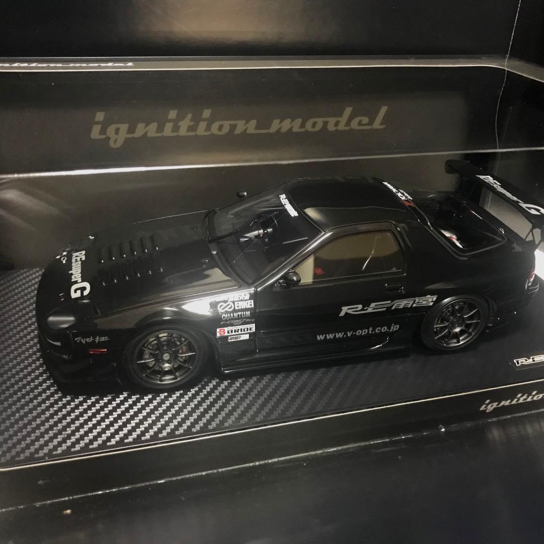 イグニッションモデル 1/18 FC3S RE雨宮　RX-7 ブラック