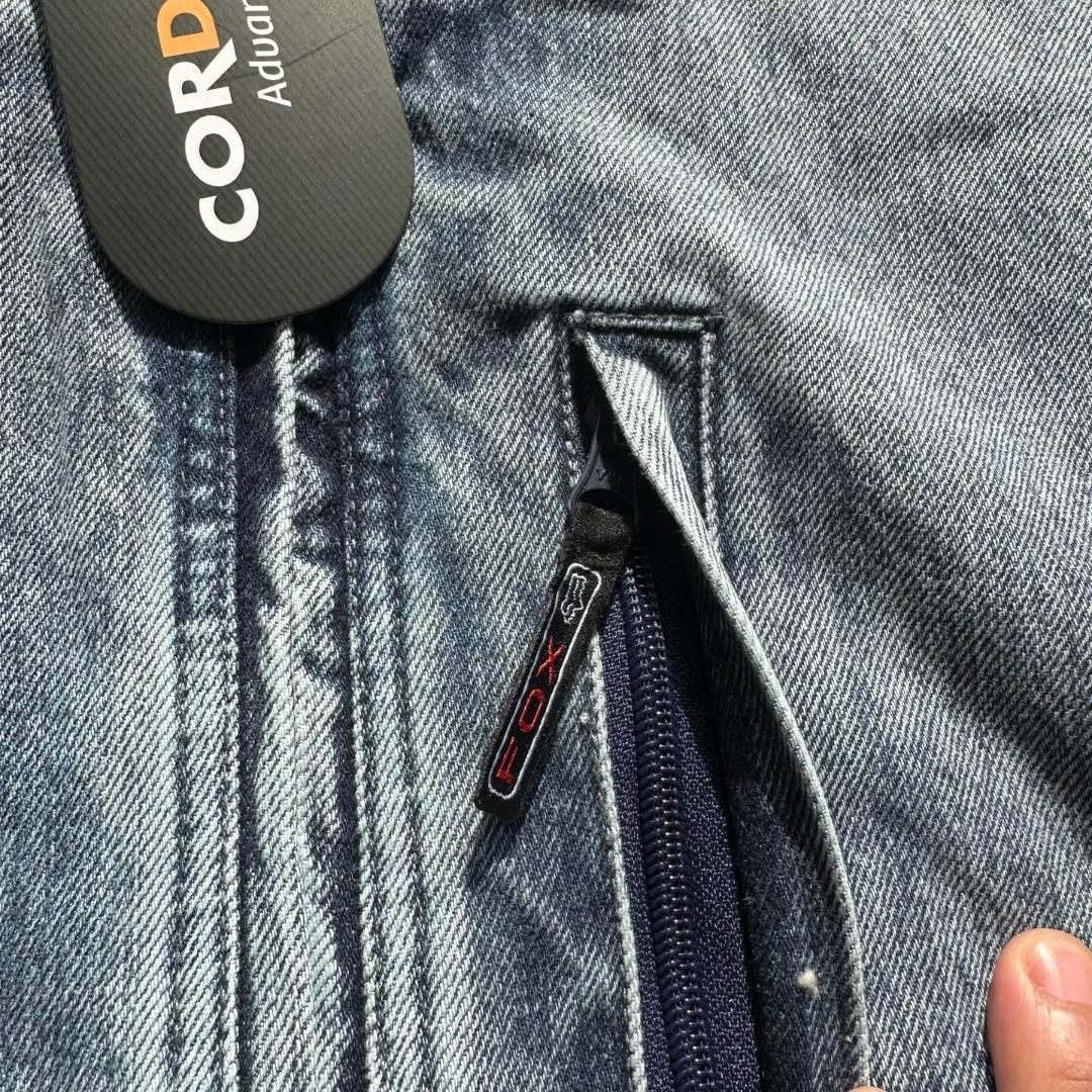 SUPREME デニムジャケット フード付き