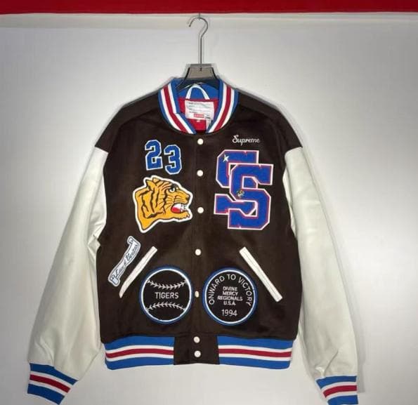 SUPREME デニムジャケット フード付き