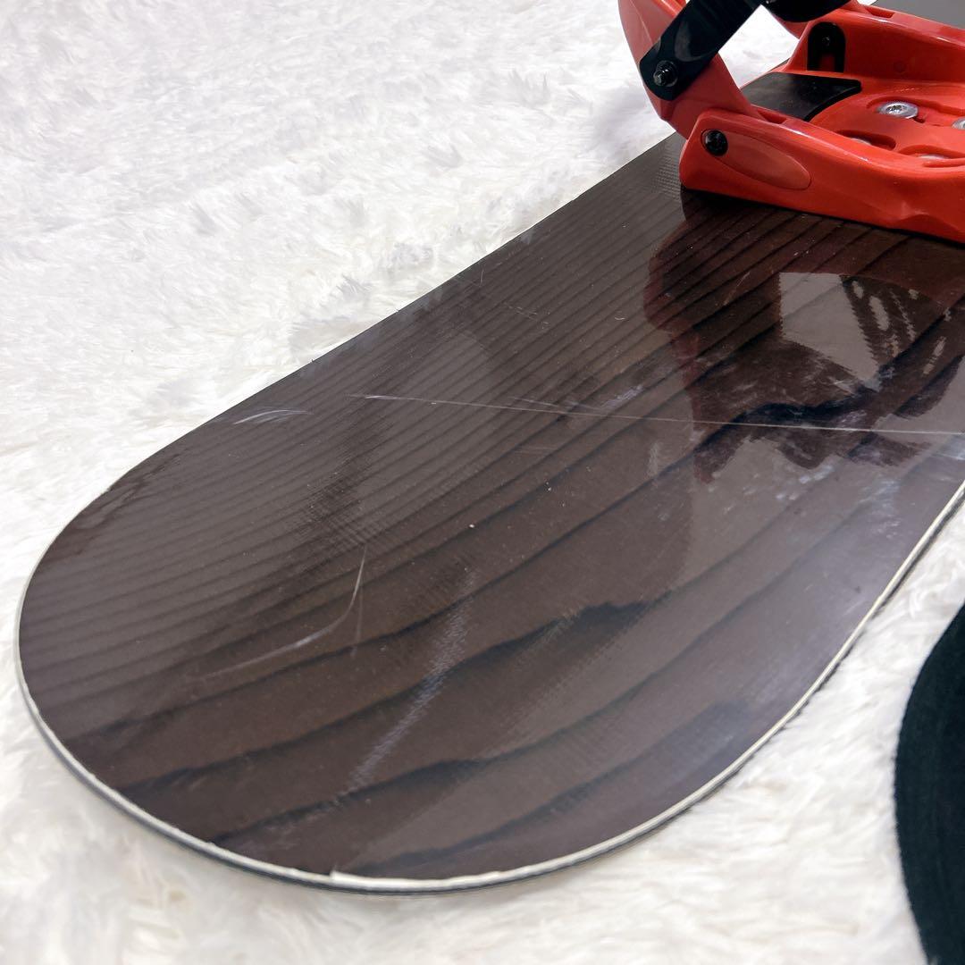 ZUMA Memel スノボ 141cm バイン ＋ソールカバー付 3点セット