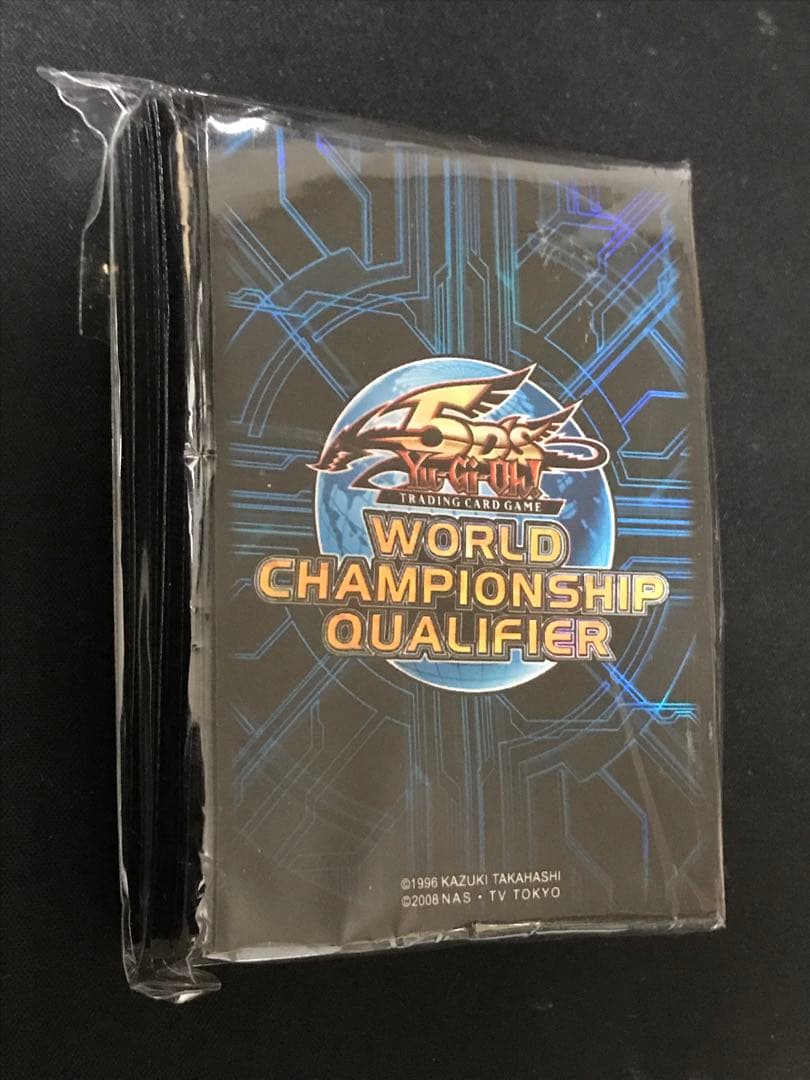 遊戯王　公式　WCQ2010 青　スリーブ 80枚　未開封