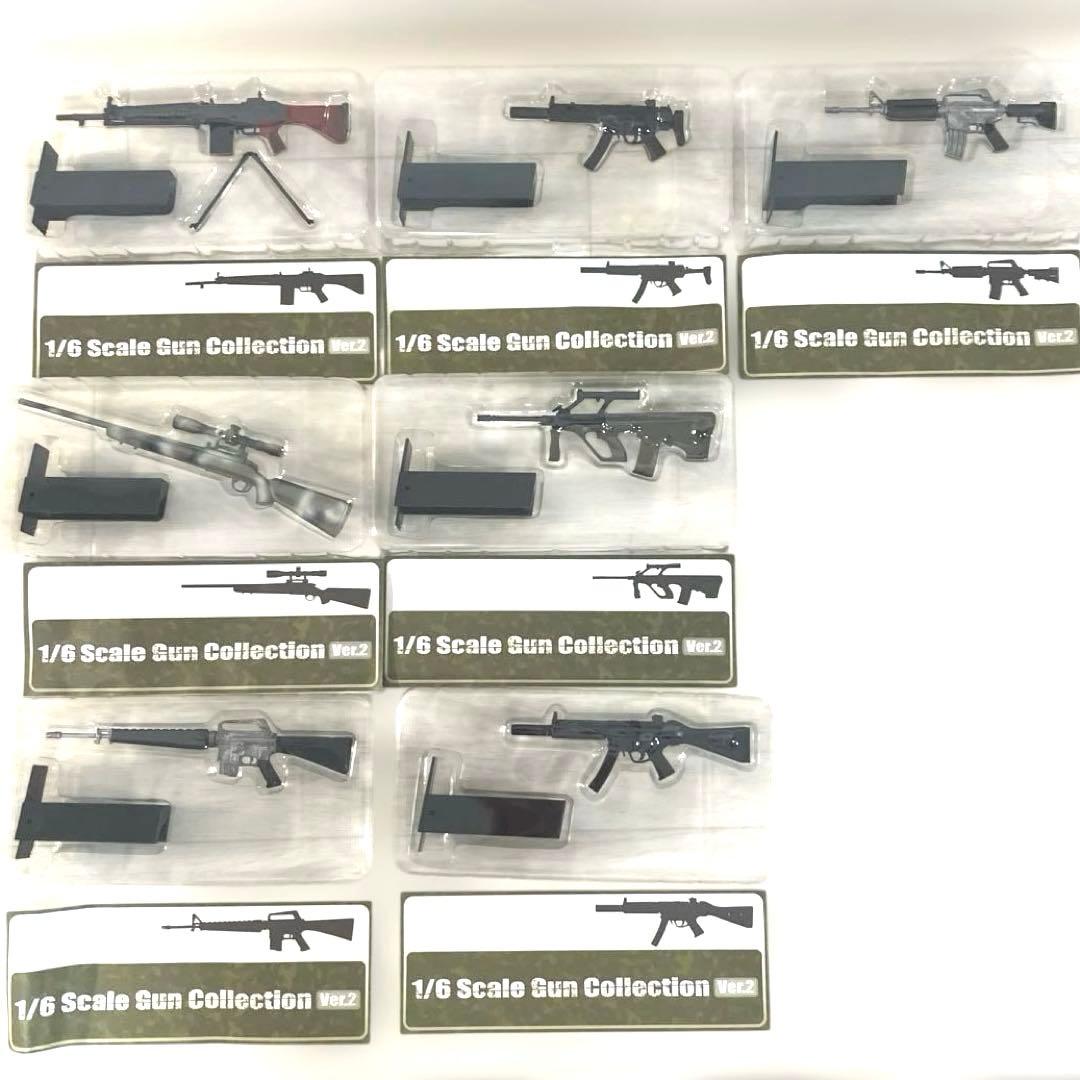 未使用ザッカPAP 1/6 ガンコレクション Ver.2 10種セット 機関銃