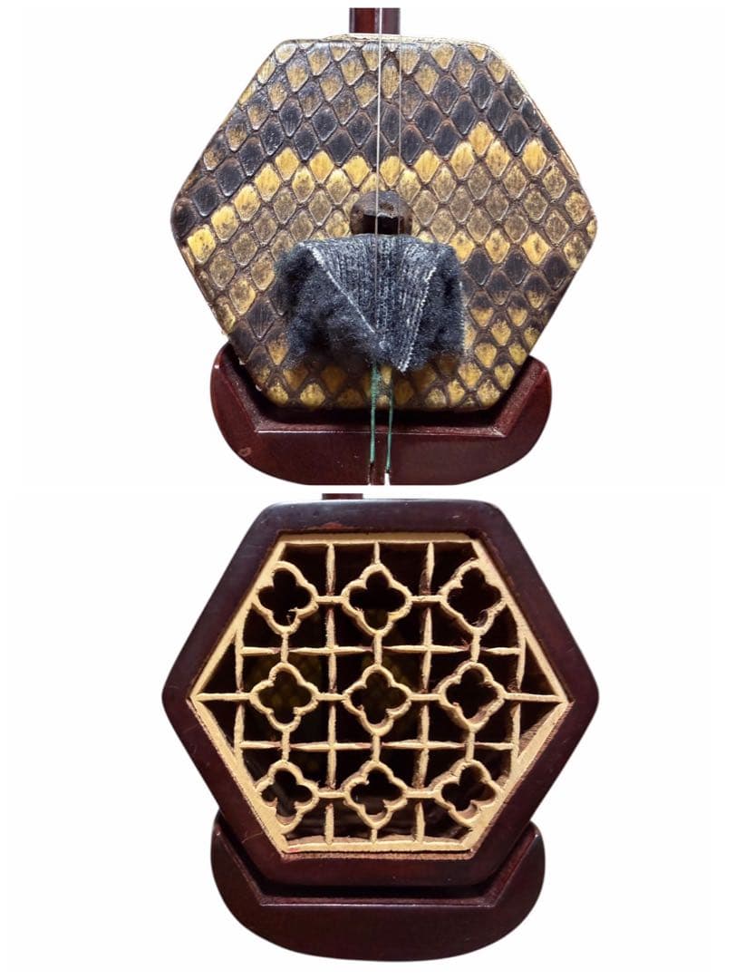 高級 蘇州二胡　蘇藝　紅木系　紫檀　老紅木　中級ー上級者