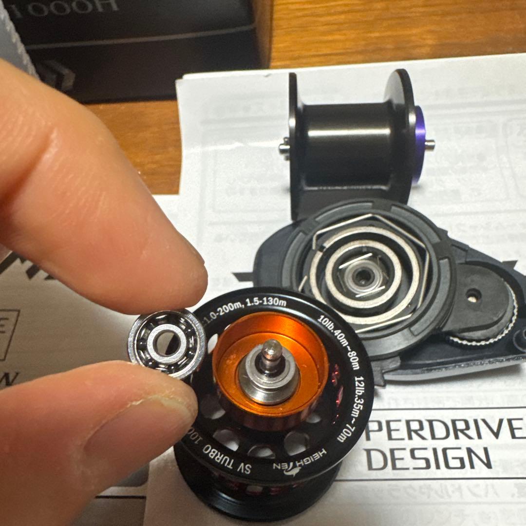 ダイワ スティーズ A2 TW 1000H SLPハンドルカスタム品