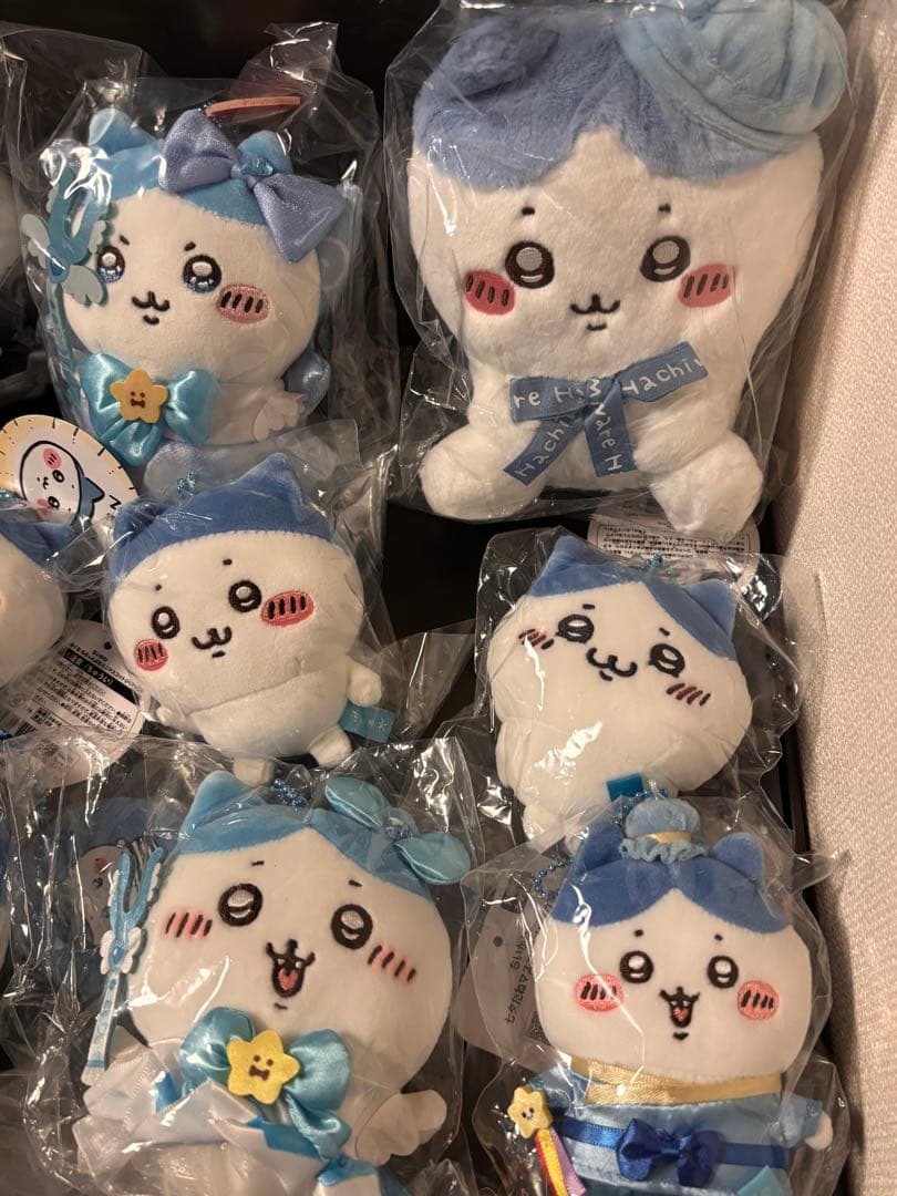 ちいかわ　ハチワレ　マスコット　ぬいぐるみ　まとめ売り　新品未開封　セット