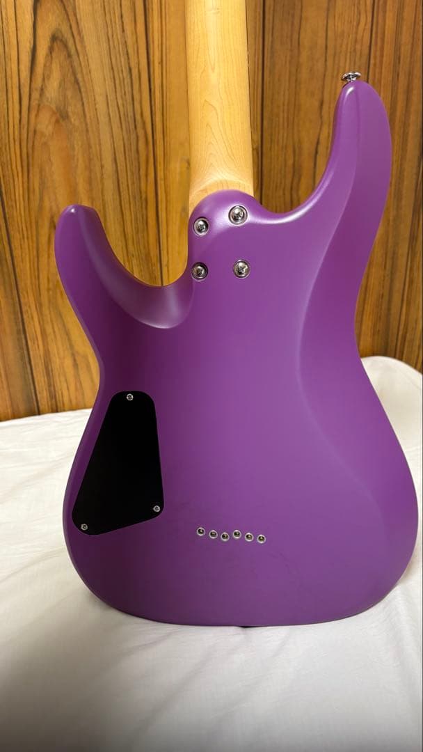 Schecter C-6 デラックスサテンパープルエレキギター