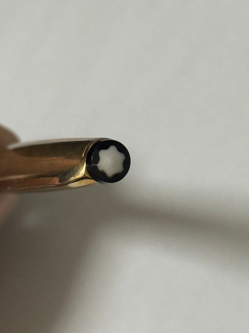 ☀*️様 モンブラン 万年筆 ブラック×ゴールド 現状品