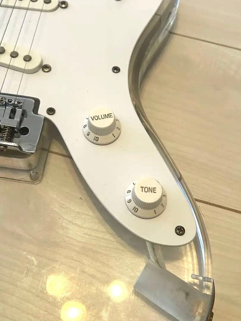 早い者勝ち★クリアボディ/エレキギター ジャズマスタータイプ /ムスタング/