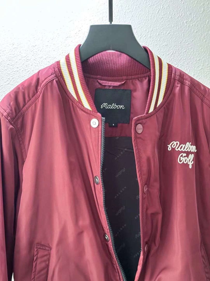 ゴルフウェア レディース アウター ベージュ赤SML