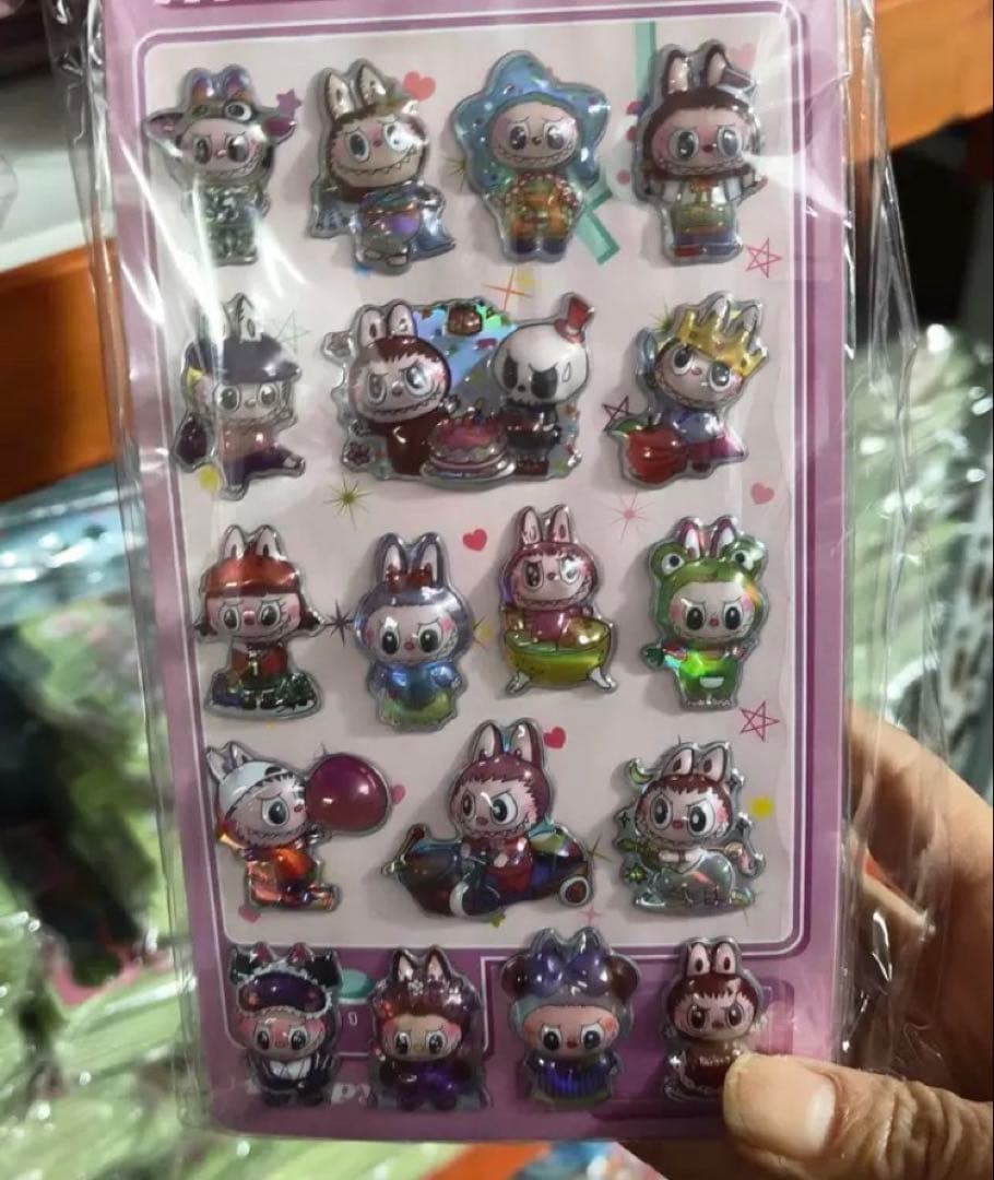 50枚セットシールシール立体シールセット 可愛いステッカー 3D 訳がありＢ品