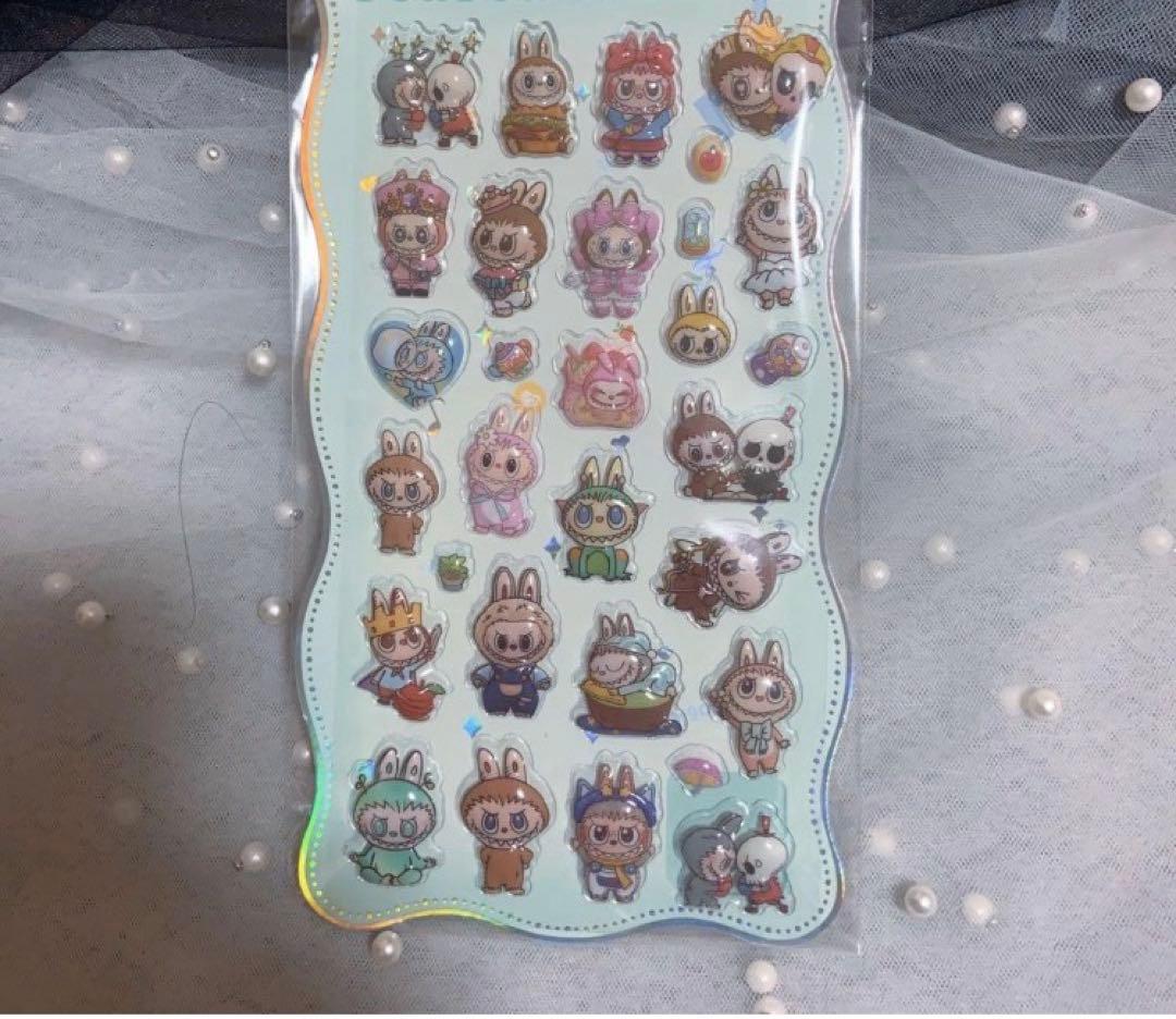 50枚セットシールシール立体シールセット 可愛いステッカー 3D 訳がありＢ品