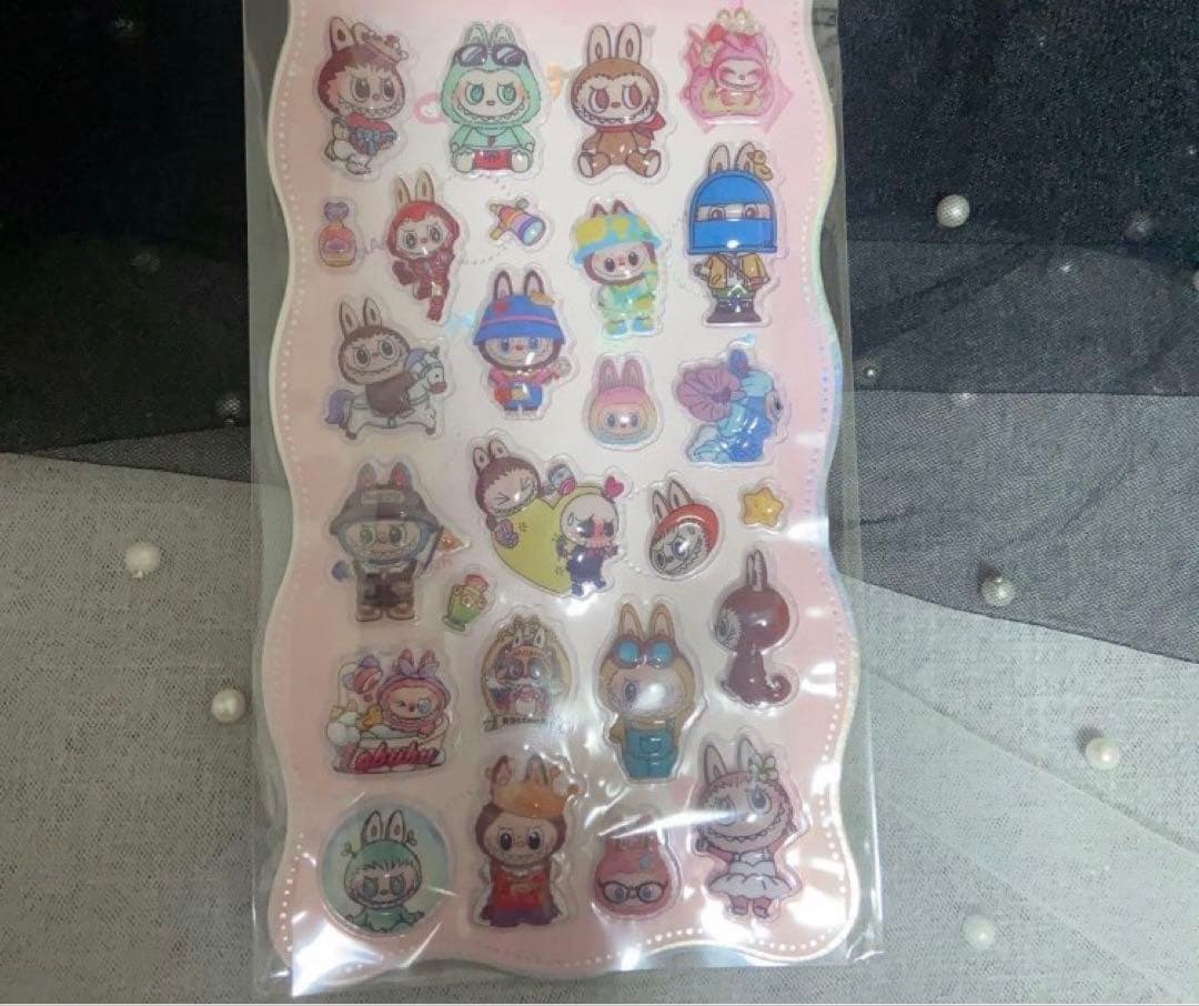 50枚セットシールシール立体シールセット 可愛いステッカー 3D 訳がありＢ品