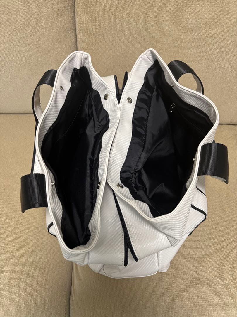 DANCE WITH DRAGON ボストンバッグ ホワイト