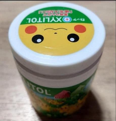 キシリトール　ポケモン　ピカチュウ　ボトルガム37個