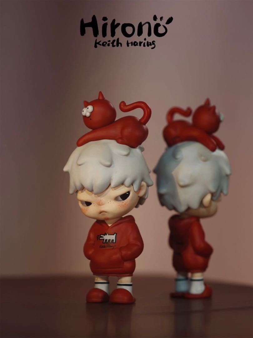 Popmart Hirono x Keith Haring ポップマート ヒロノ