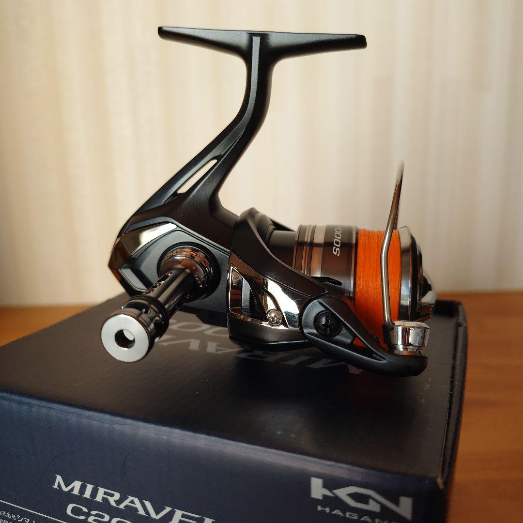 SHIMANO 22ミラベル C2000S スピニングリール　使用回数一回美品